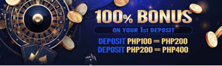 100% welcome Bonus