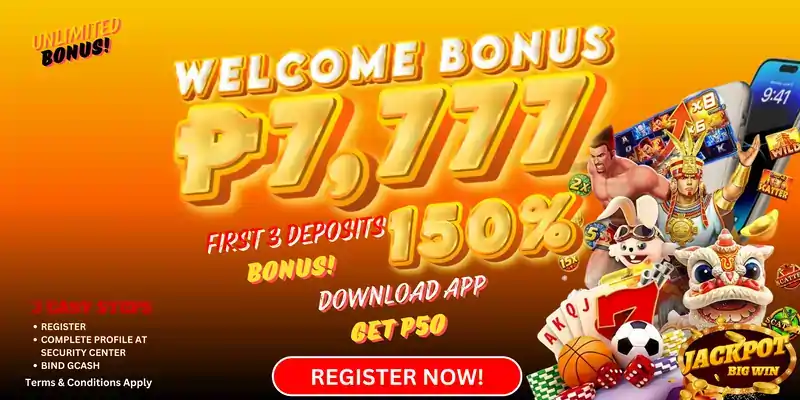 7,777 welcome bonus