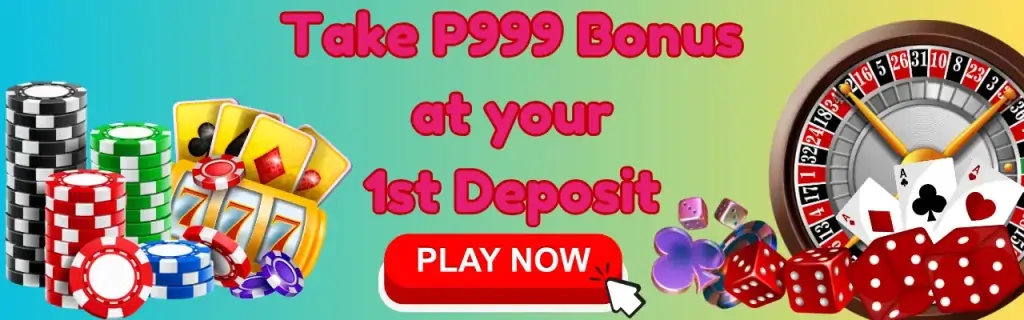 take P999 bonus at your first deposit!