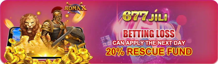 677jili betting loss can apply the next day!