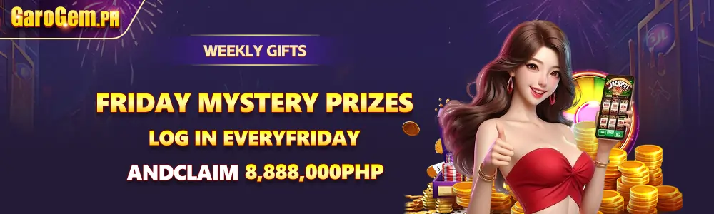 friday mystery prizes log in to claim Up to P8,888