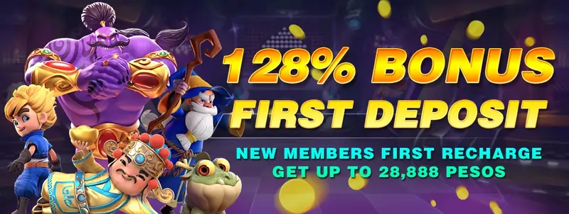 get 128 % bonus on first deposit-new member up to P28,888 at Vejili ph casino!