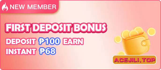 1st deposit bonus